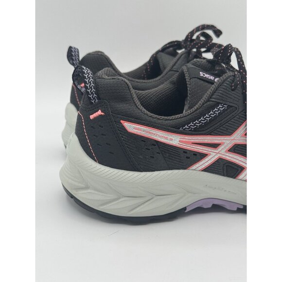 ASICS Gel-Venture 9 Shoes Womens Size 9.5 Trail Running Black - Picture 3 of 10